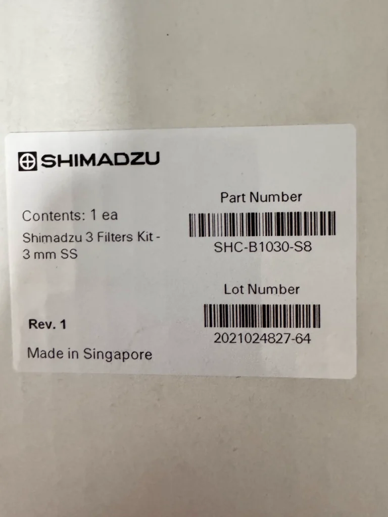 Shimadzu SHC-B1030-S8 Filter thumbnail
