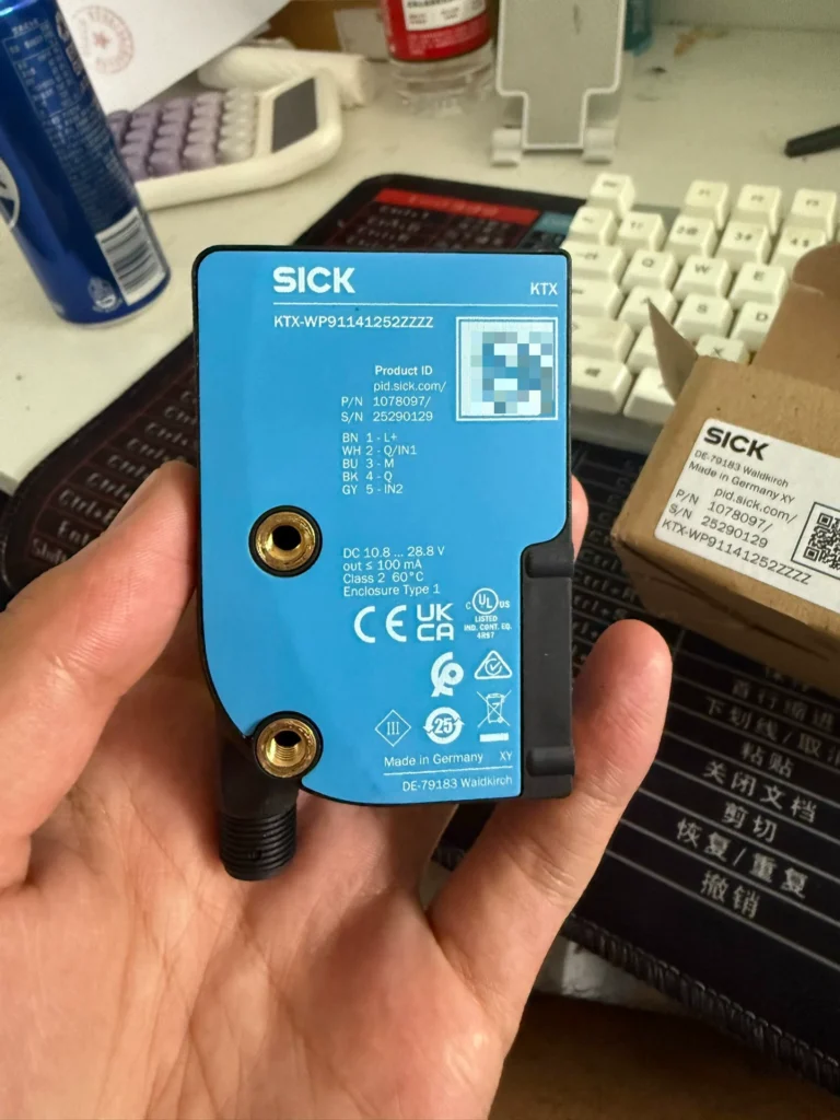 SICK KTX-WP91141252Z Sensor thumbnail