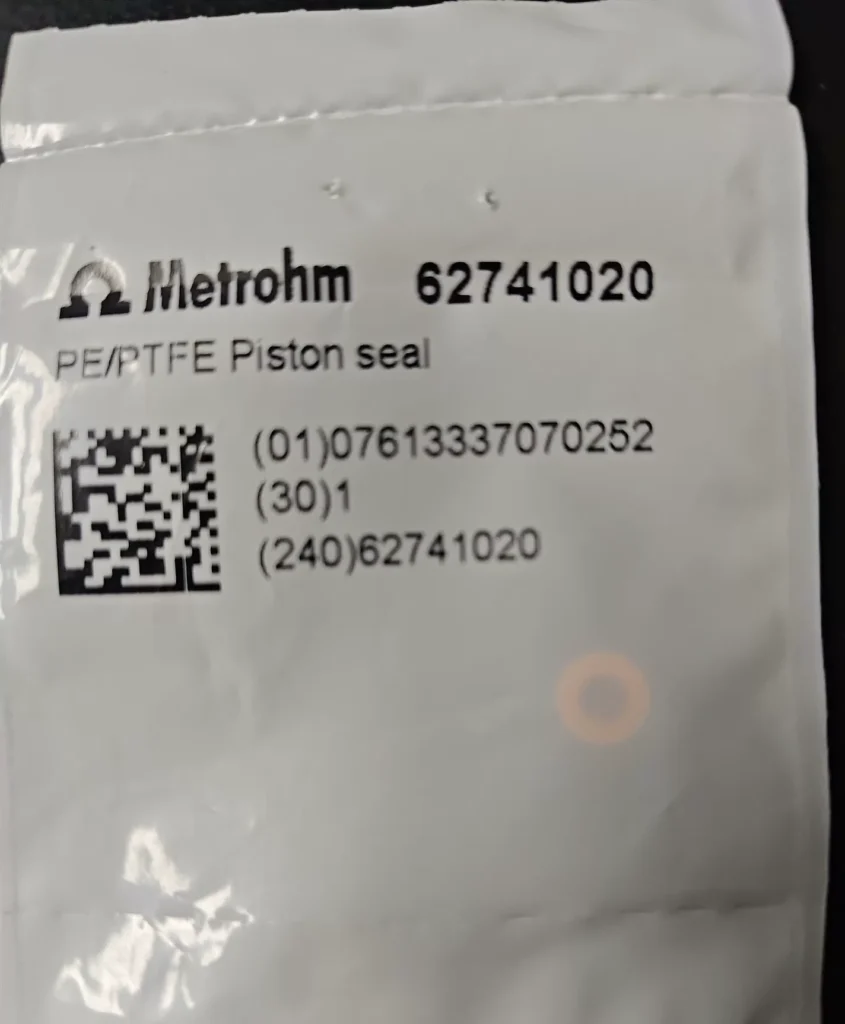 Metrohm 62741020 Seal Ring