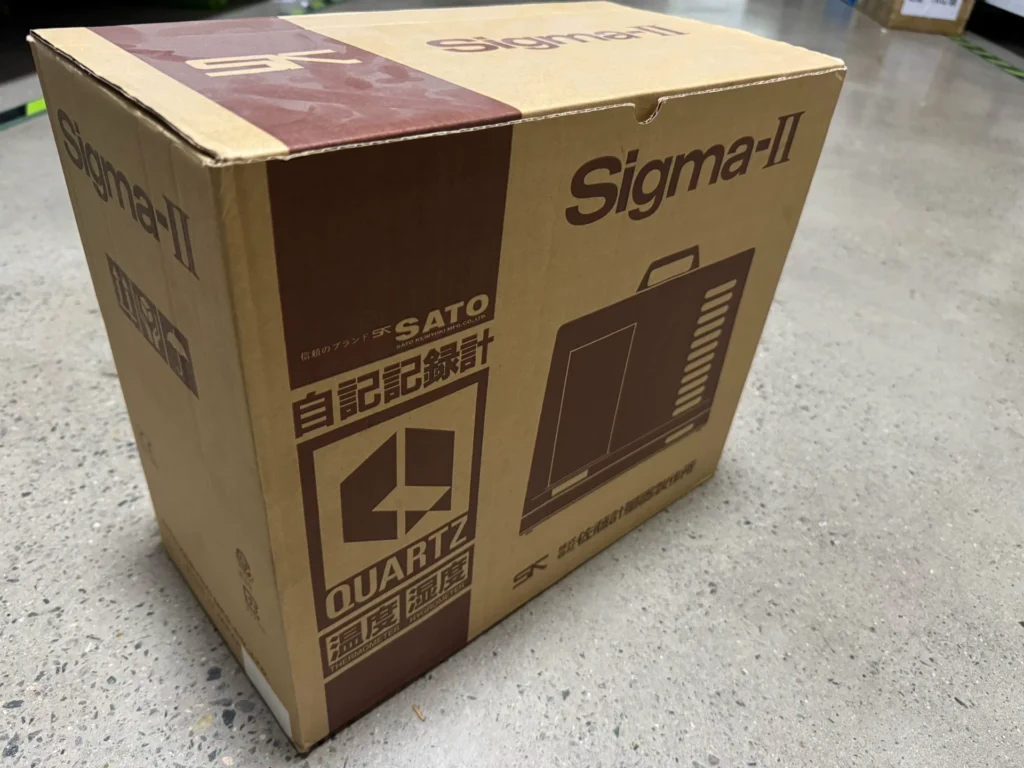 SATO Sigma II Temperature and Humidity Recorder