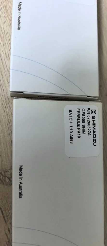 Shimadzu 0726080ZA Graphite Ferrule