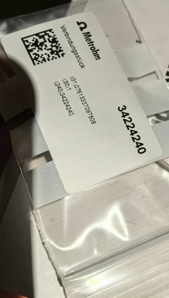 Metrohm 34224240 Fitting