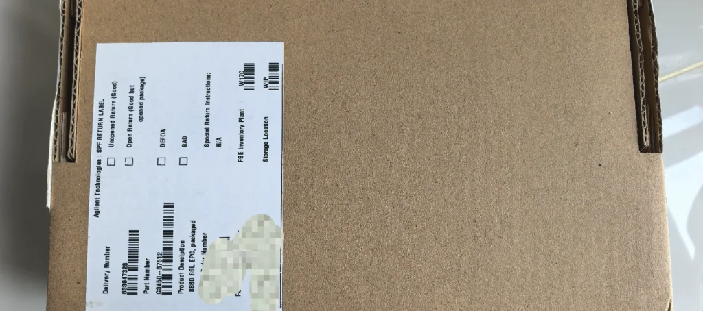 Agilent G3450-60512. EPC Module thumbnail