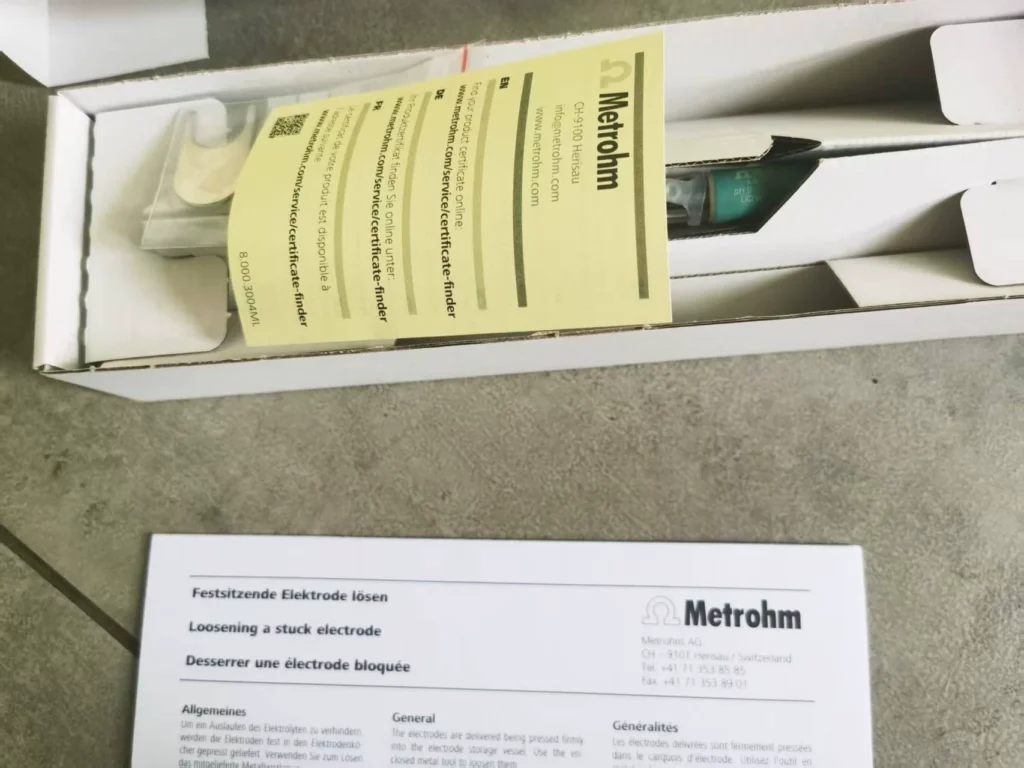 Metrohm 60229100 6.0229.100 Electrode thumbnail