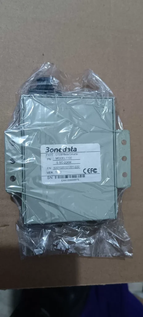 3onedata 1100-S-SC-20KM Fiber Media Converter