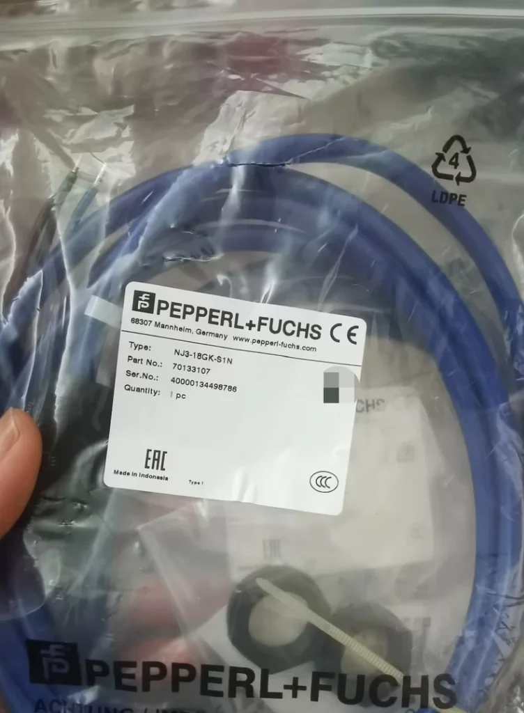 Pepperl+Fuchs NJ3-18GK-S1N Sensor
