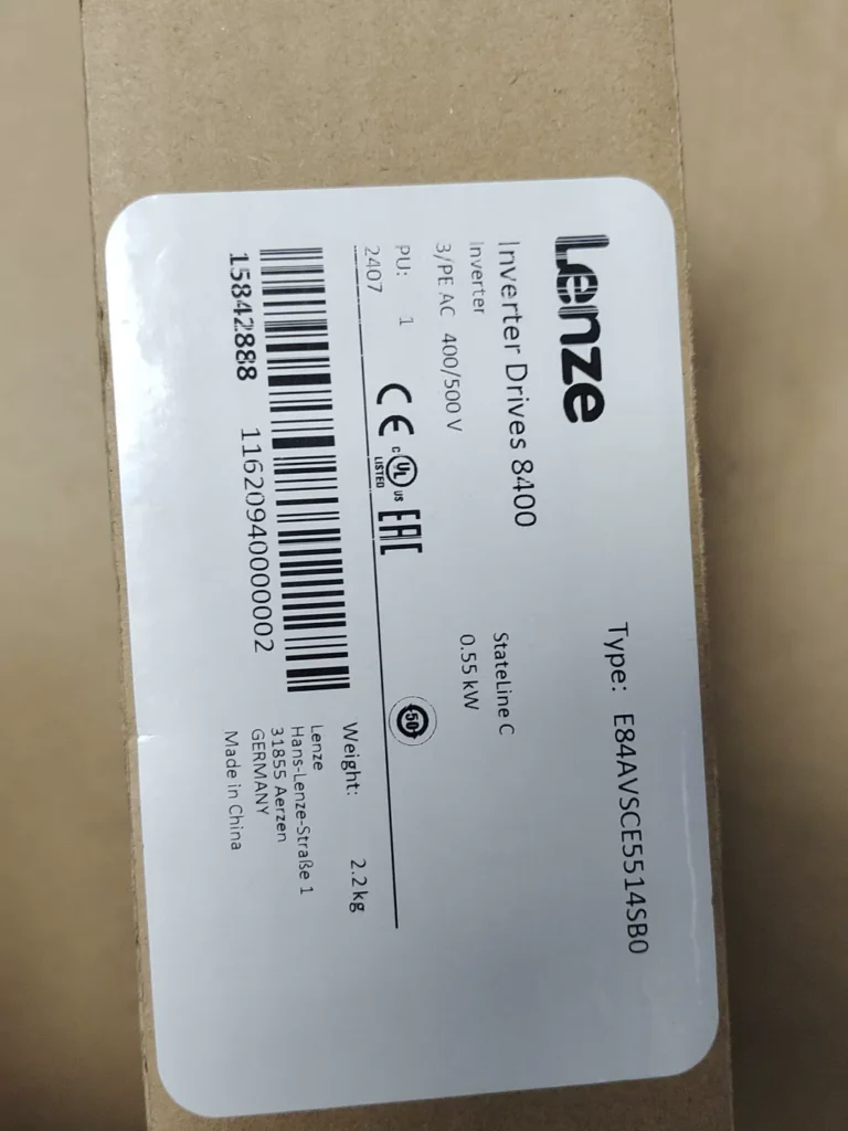 Lenze E84AVSCE5514SB0 Variable Frequency Drive