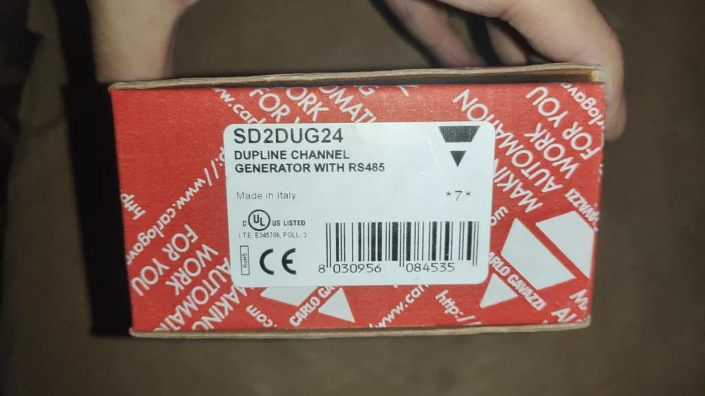 Carlo Gavazzi SD2DUG24 Safety Module
