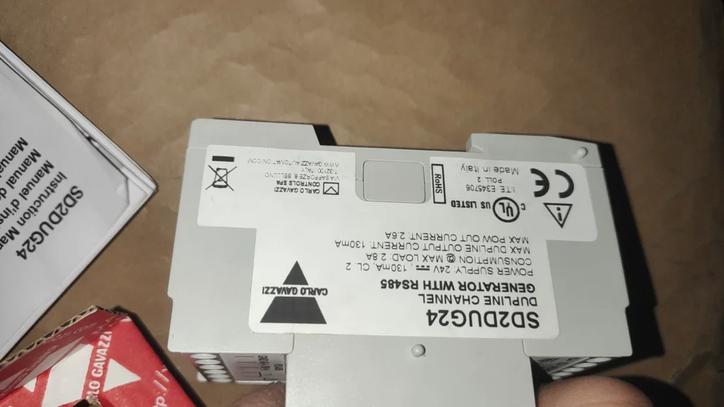 Carlo Gavazzi SD2DUG24 Safety Module thumbnail