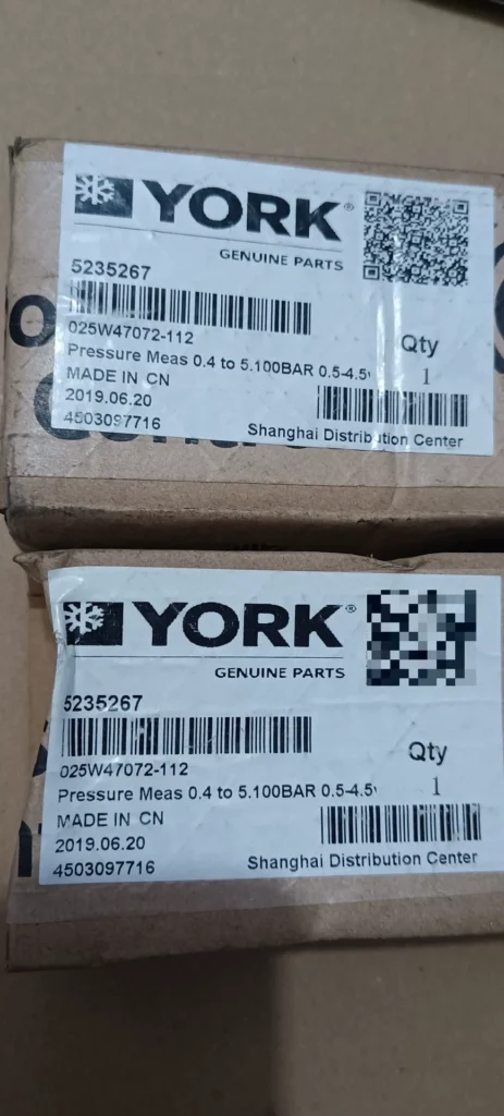YORK 025W47072-112 Pressure Sensor