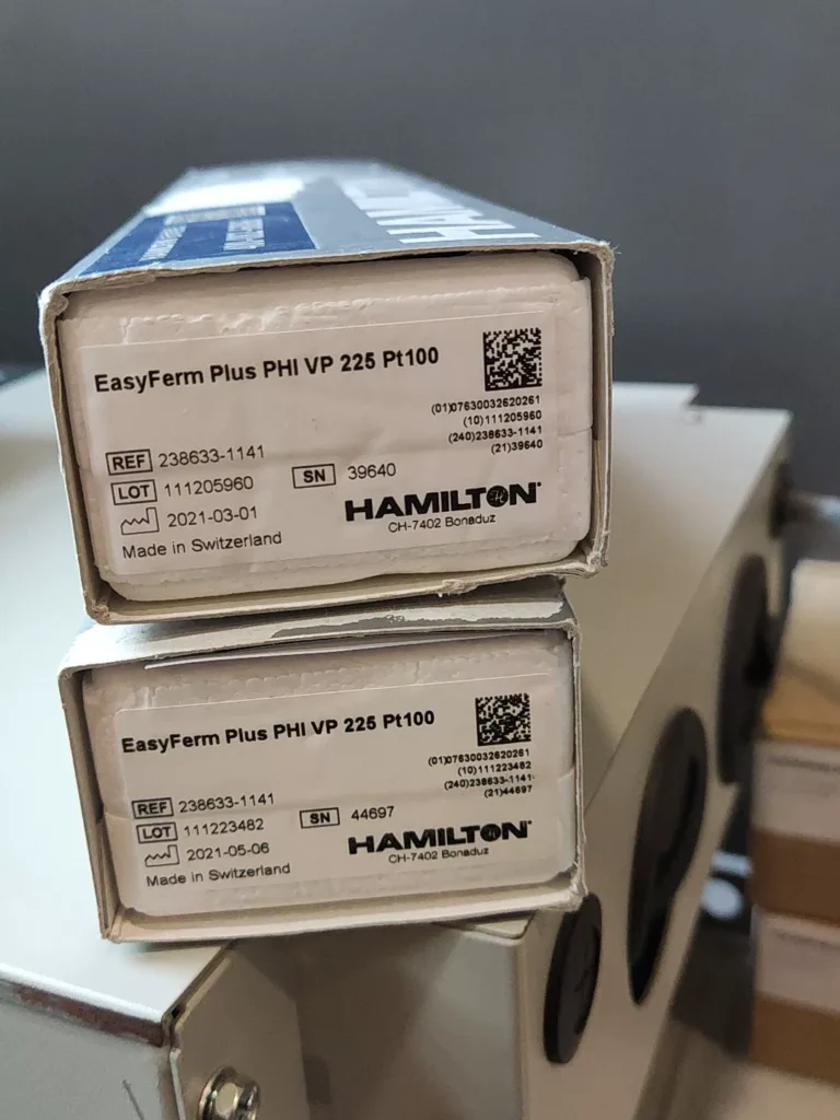 Hamilton EasyFerm Plus PHI VP 225 Pt100 pH Sensor