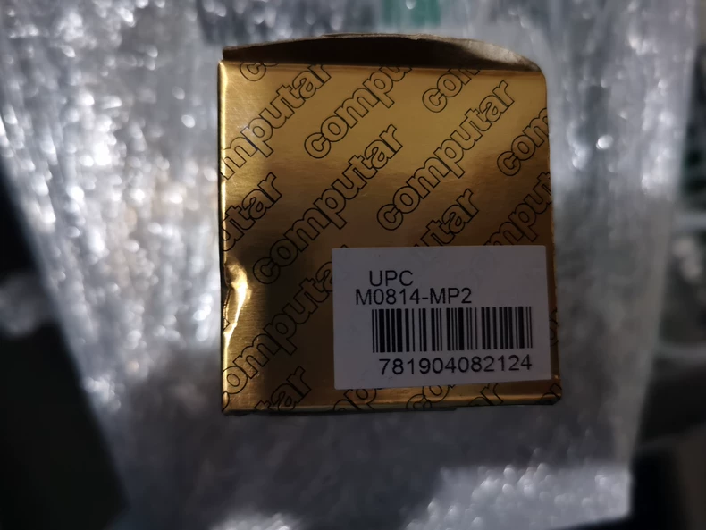 computar M0814-MP2 Machine Vision Lens