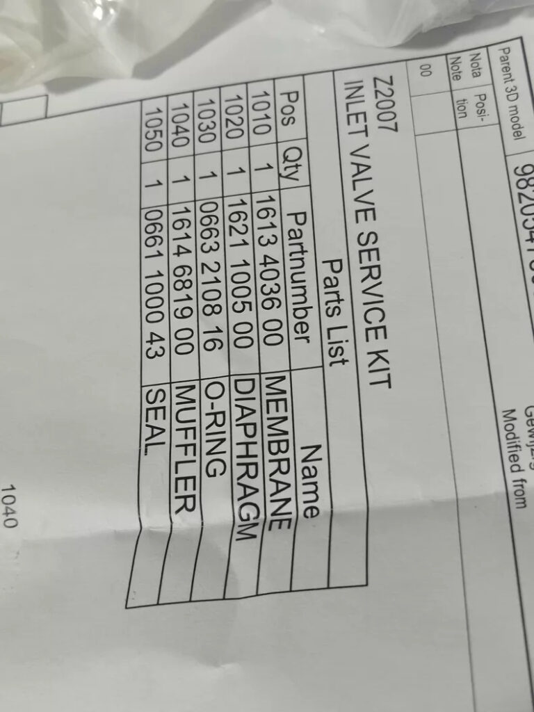 Atlas Copco 2901110100 Valve