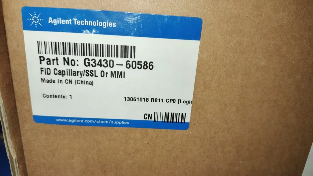 Agilent Technologies G3430-60586 FID Capillary Detector