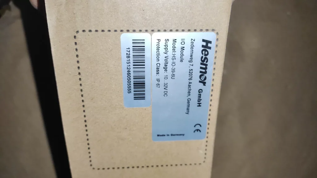 Hesmor HS-IO-39-6U I/O Module