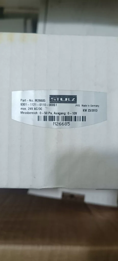 STULZ 9301-1121-0110-000S1 Pressure Sensor