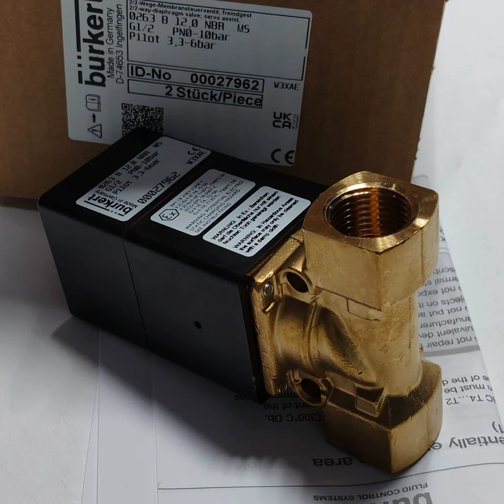 Burkert 27962 Solenoid Valve
