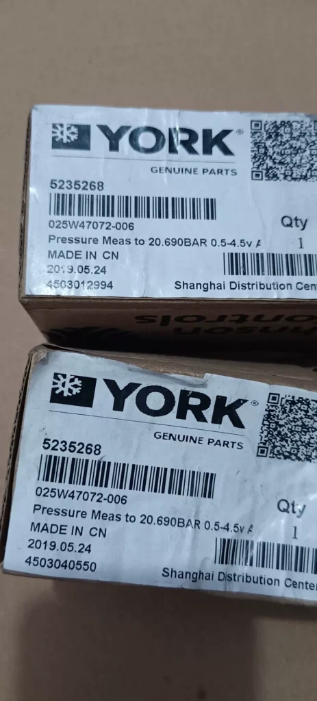 YORK 025W47072-006 Pressure Sensor