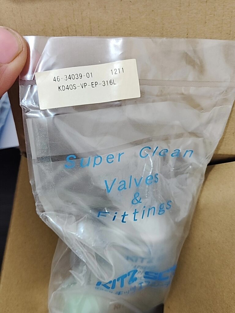 KITZ SCT KD40S-VP-EP-316L Diaphragm Valve