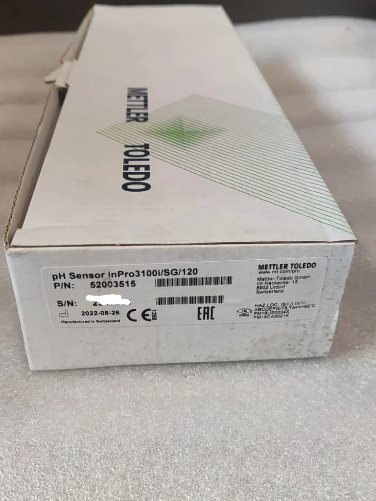 Mettler Toledo Electrode INPRO3100I/SG/120