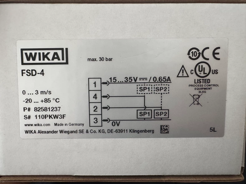 WIKA FSD-4 Switch