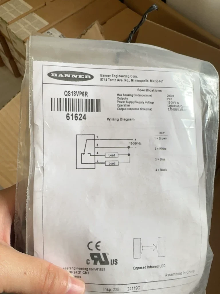 Banner Engineering 61624 Sensor