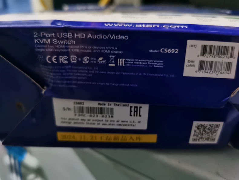 ATEN CS692 KVM Switch thumbnail