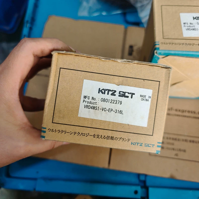 KITZ Diaphragm Valve VRD4MSI-VC-EP-316L