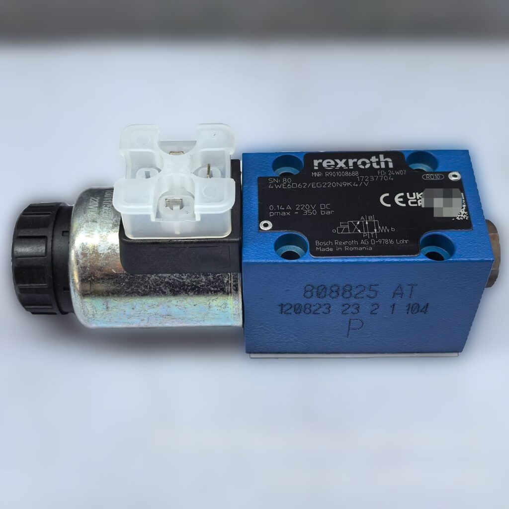 Bosch Rexroth R901008688 4WE6D62/EG220N9K4/V Solenoid Valve