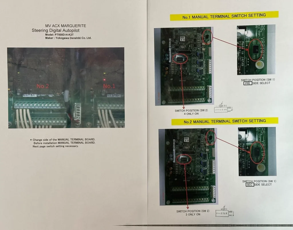 Yokogawa V8219TM Autopilot Control Board thumbnail