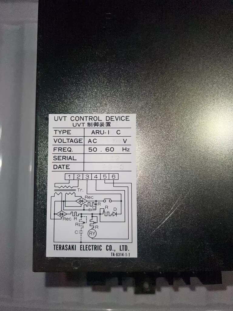 Terasaki UVT Controller ARU-I C