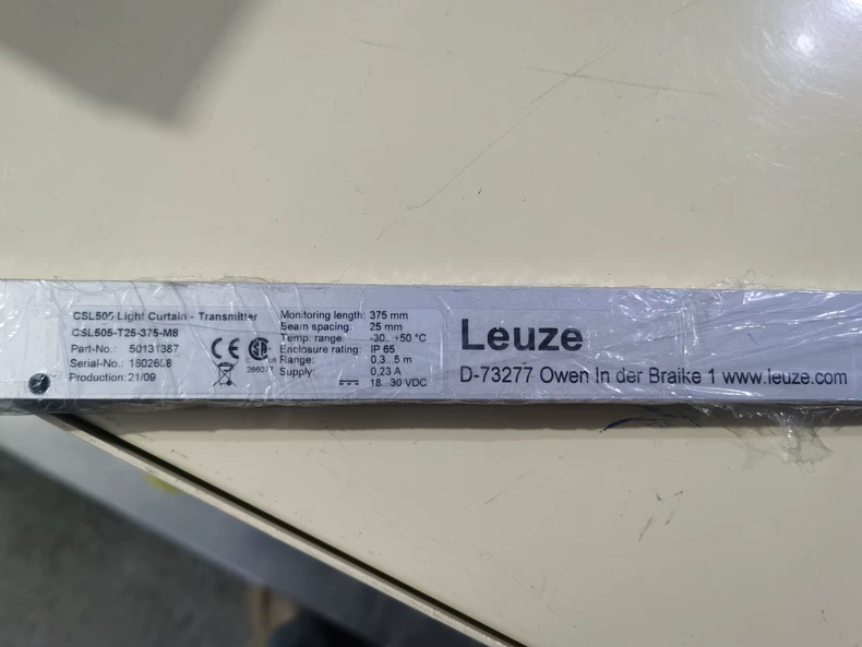 Leuze CSL505-T25-375-M8 Safety Light Curtain