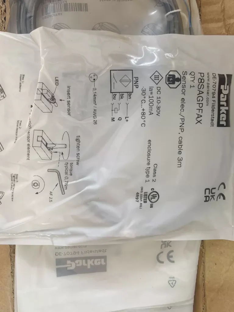 Parker P8SAGPFAX Sensor