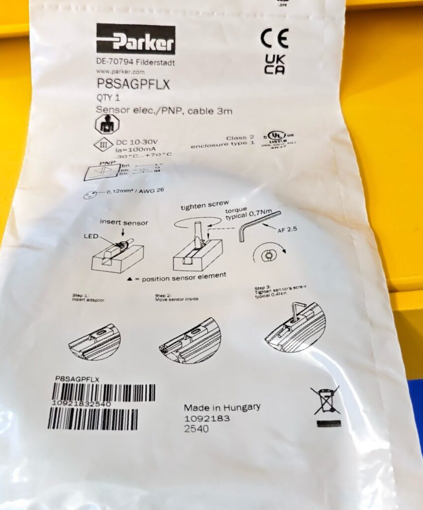 Parker P8SAGPFLX Pressure Sensor thumbnail
