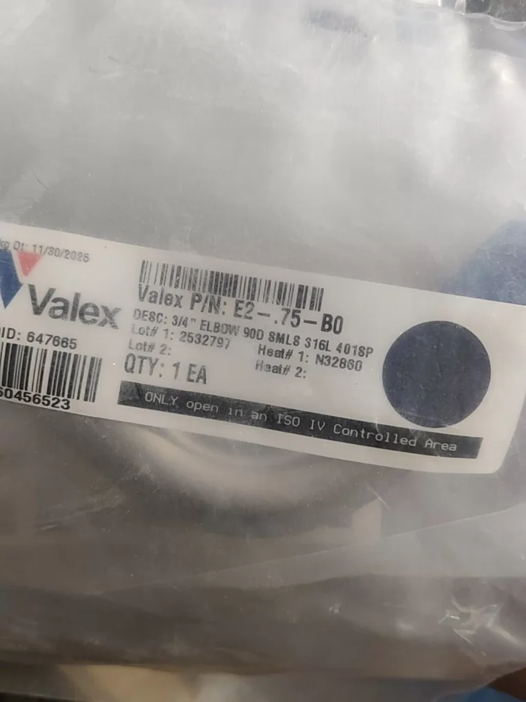 Valex E2-75-B0 Fitting