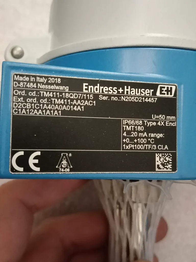 Endress+Hauser TM41 Temperature Transmitter