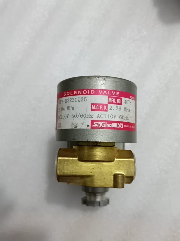 SAGINOMIYA 323GQ35 Solenoid Valve