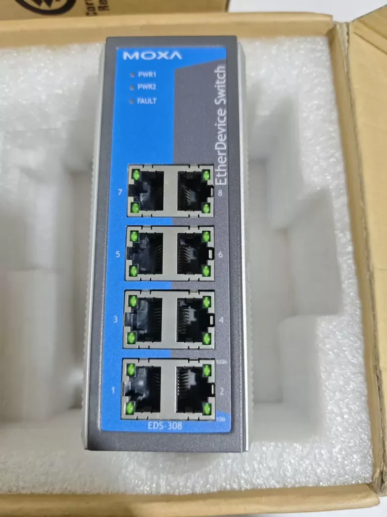 Moxa EDS-308-T Unmanaged Ethernet Switch thumbnail