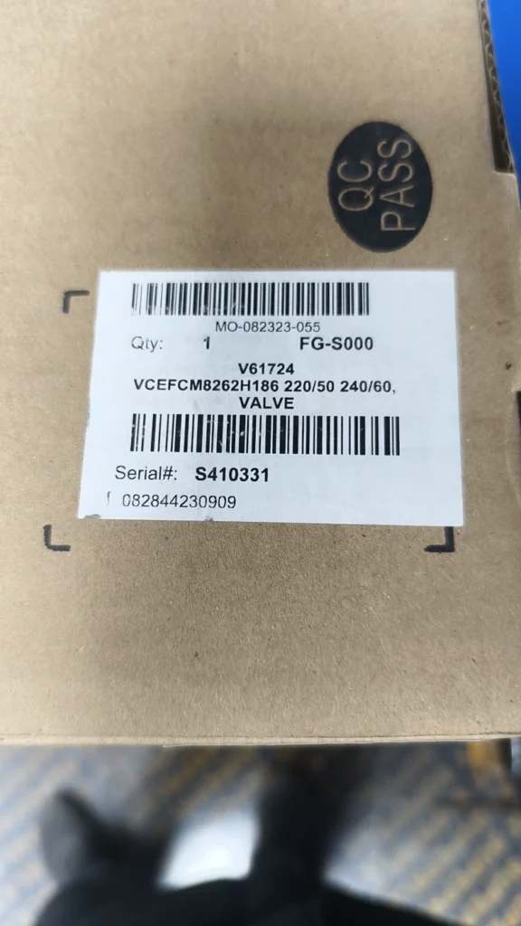 ASCO VCEFCM8262H186 Valve