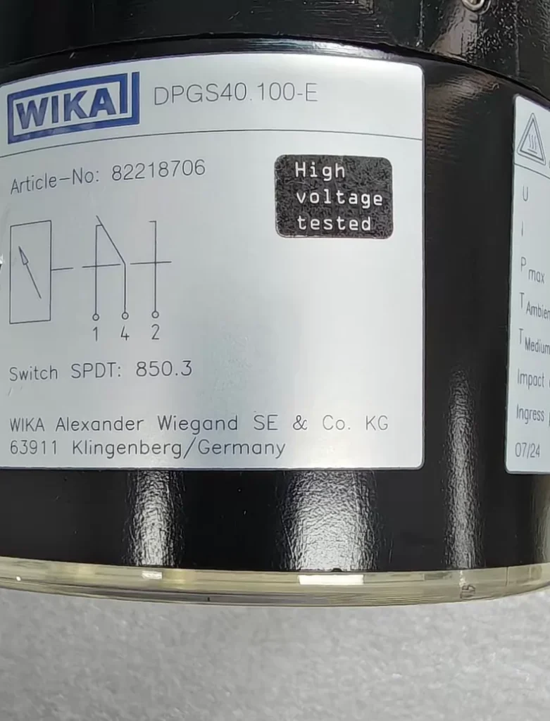 wika DPGS40.100-E Switch thumbnail