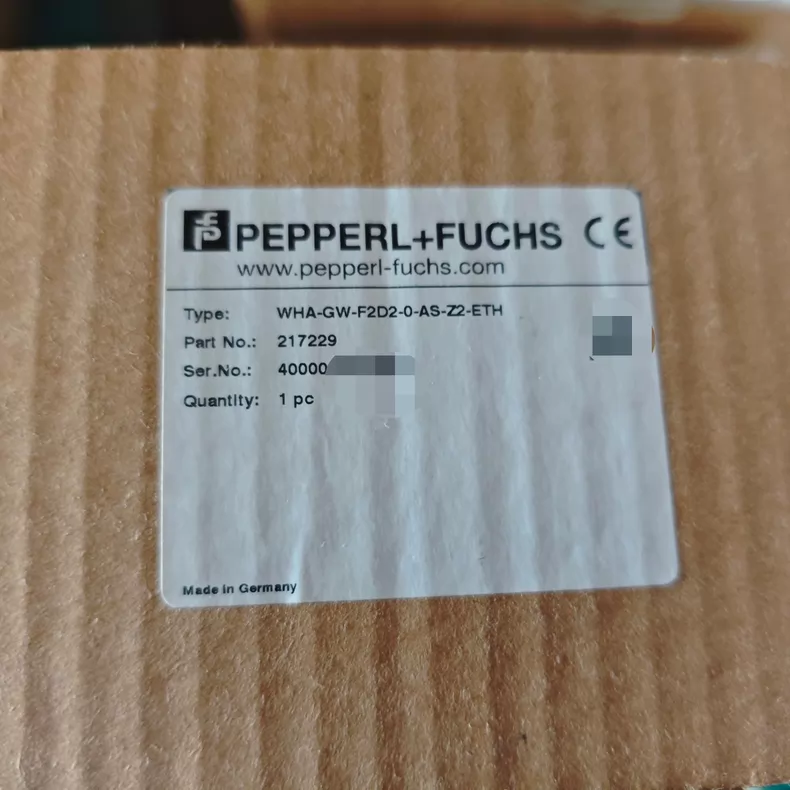 Pepperl+Fuchs WHA-GW-F2D2-0-AS-Z2-ETH WirelessHART Gateway thumbnail