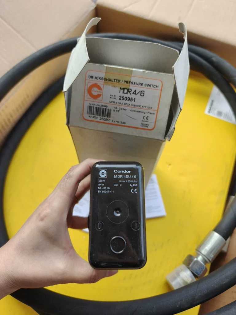 CONDOR Air Compressor Pressure Switch MDR4/6