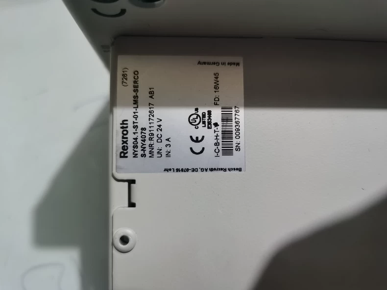 Bosch Rexroth NYS04.1-ST-01-LMS-SERCOS-NY4078 Controller