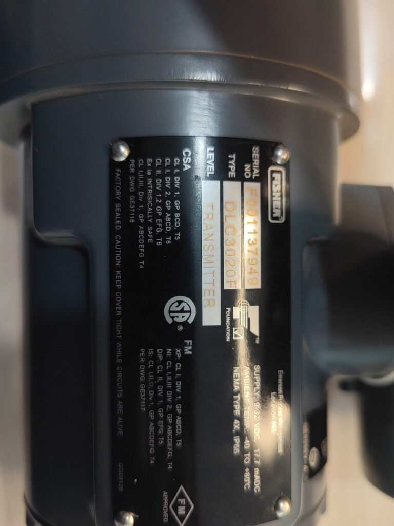 EMERSON DLC3020F Level Gauge thumbnail