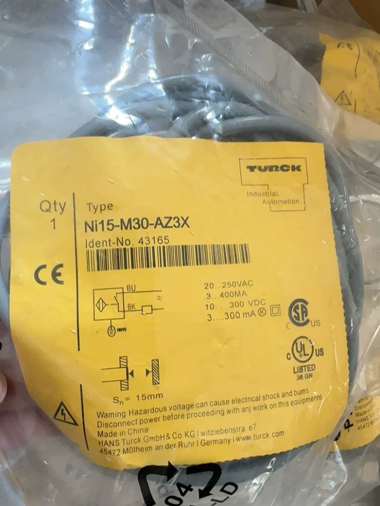 Turck NI15-M30-AZ3X Proximity Sensor