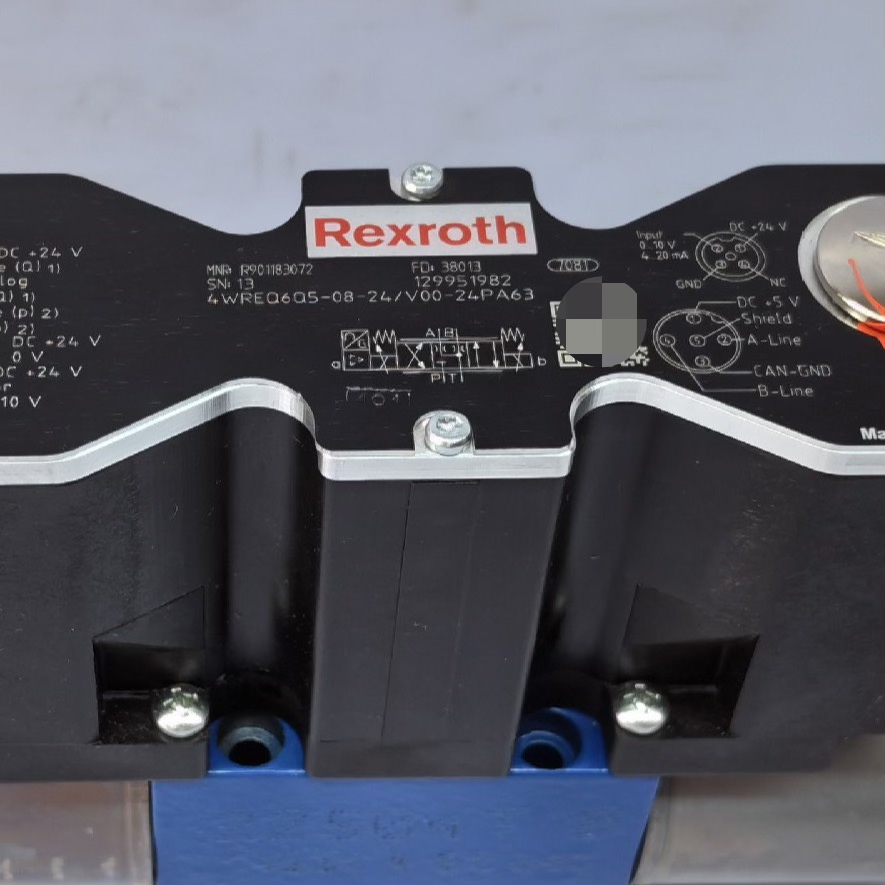 Bosch Rexroth R901183072 4WREQ6Q5-08-2X/V00-24PA63 Valve thumbnail