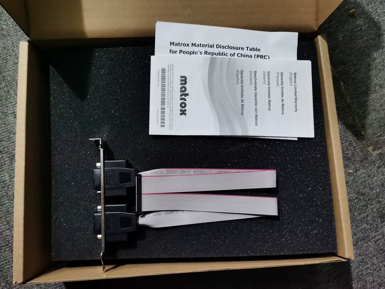 Matrox RADEV1GCLSF Camera Link Frame Grabber thumbnail