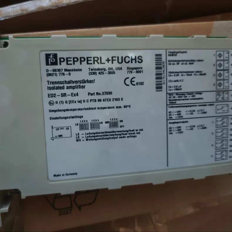 Pepperl+Fuchs ED2-SR-EX4 Switch Amplifier thumbnail
