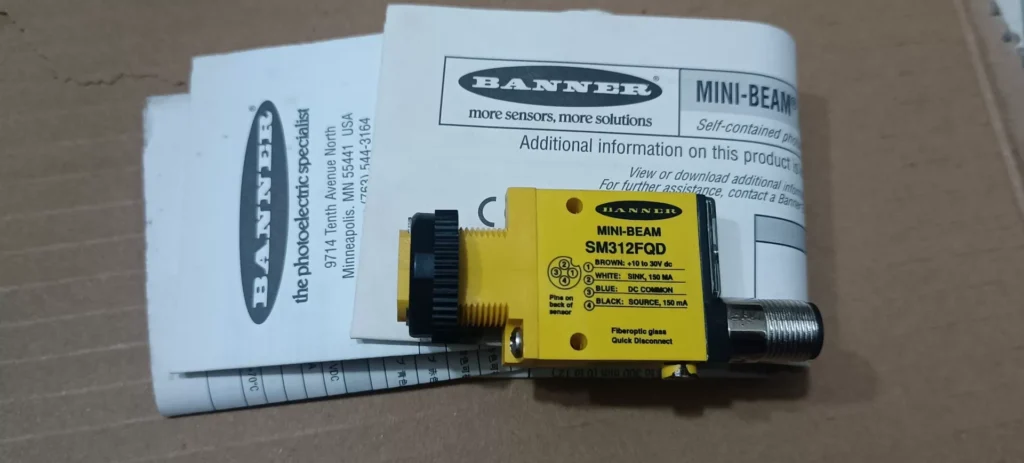 Banner Engineering SM312FQD Sensor thumbnail