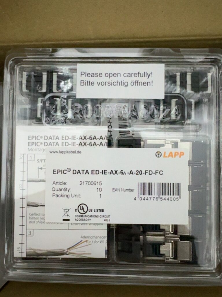 LAPP ED-IE-AX-6A-A-20-FD-FC Connector